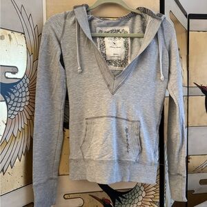 Abercrombie & Fitch Gray Vintage Hoodie
